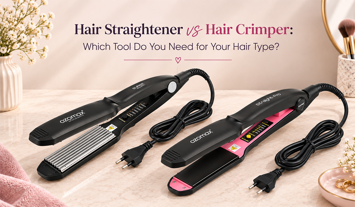 Hair Straightener vs Hair Crimper: Which Tool Do You Need for Your Hair Type?