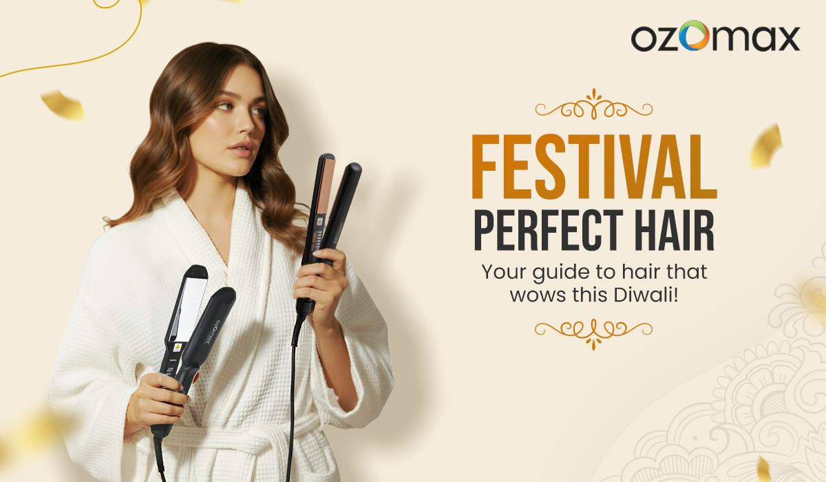 Diwali-Ready Hair: How to Keep Your Curls, Waves, and Sleek Styles Perfect