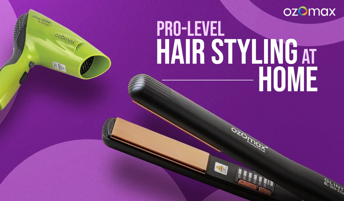 How Ozomax Hair Styling Tools Help You Achieve Salon Results at Home
