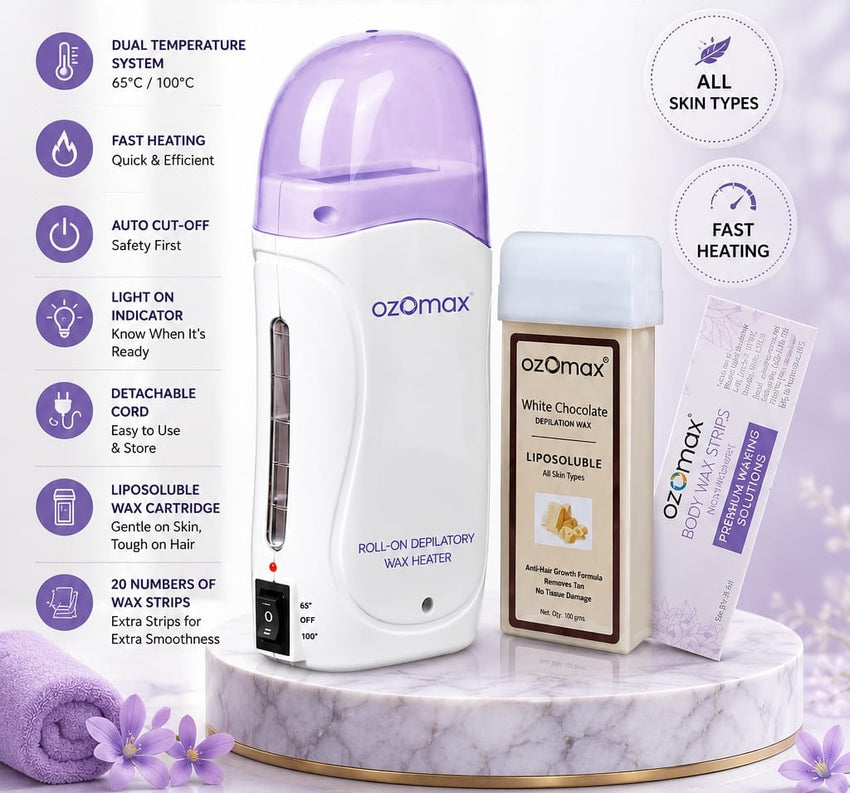 ROLL-ON WAX HEATER COMBO PACK