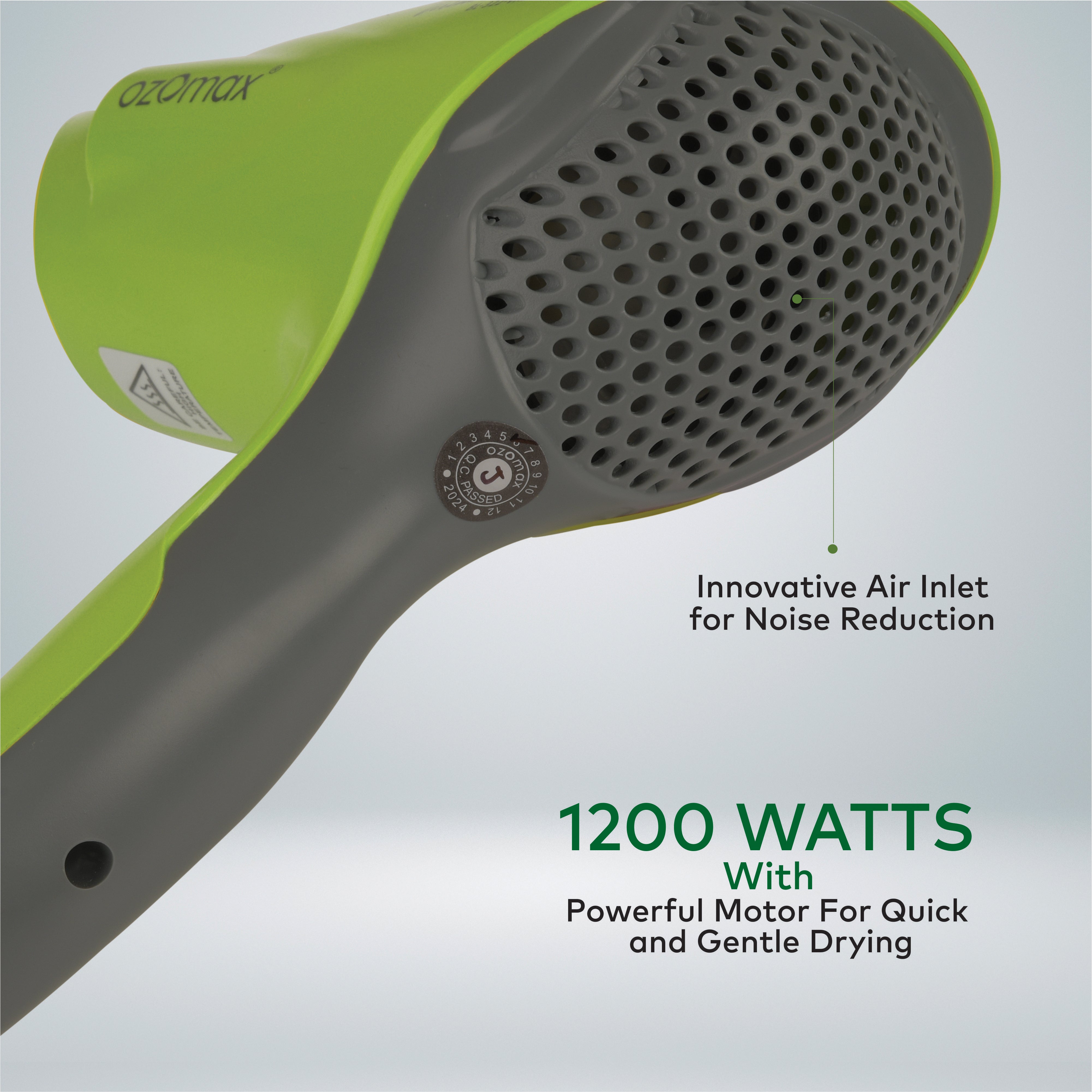 VIRTUE HAIR DRYER 1200 WATT – Ozomax