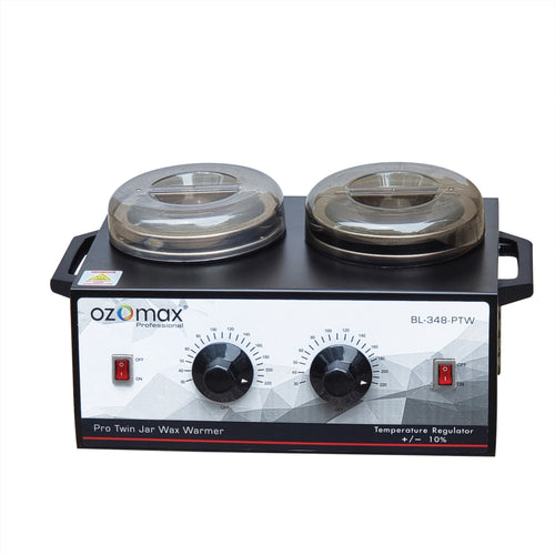 PROFESSIONAL TWIN JARS WAX WARMER