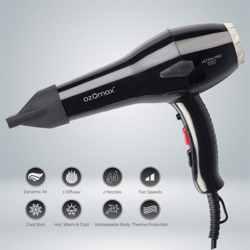 ULTRA PRO HAIR DRYER br2200 Watt - Ozomax