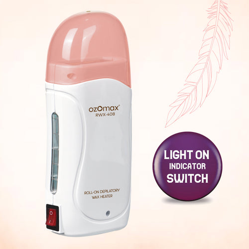 ROLL-ON DEPILATORY WAX HEATER