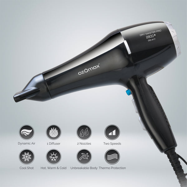 Dry Master Pro Hair Dryer 2800+