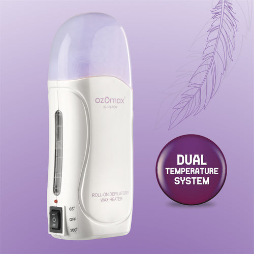 ROLL-ON DEPILATORY WAX HEATER <br> Dual Temperature System -