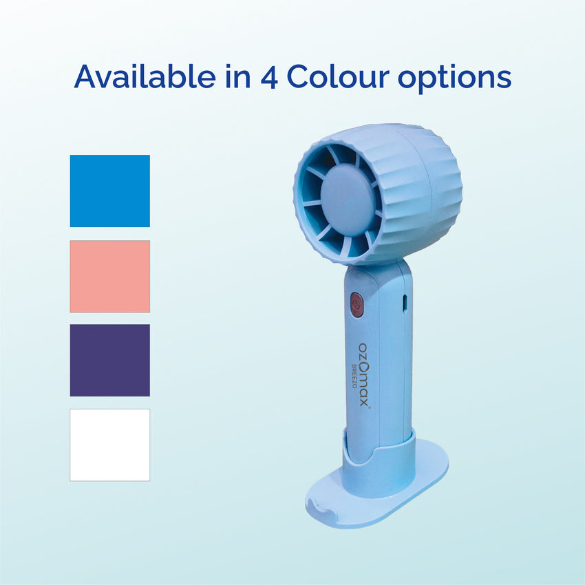 Ozomax BREEZO Rechargeable Handy Fan