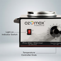 PROFESSIONAL WAX WARMER - Ozomax