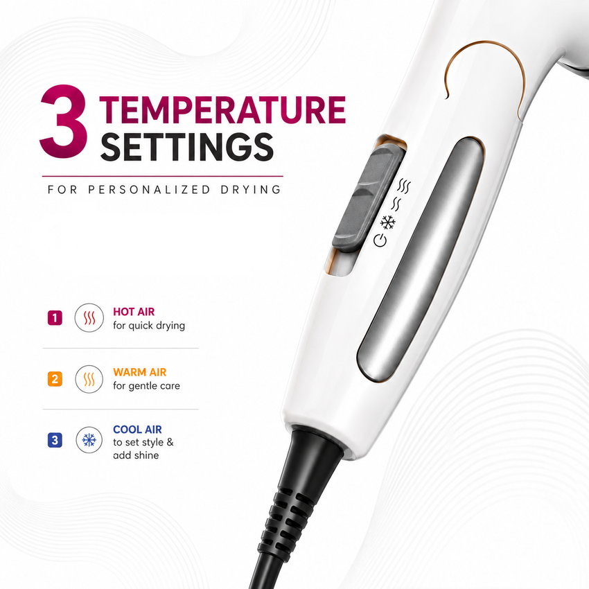 AEROFOLD PRO HAIR DRYER BL-1850
