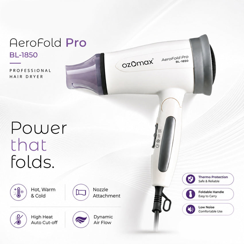 AEROFOLD PRO HAIR DRYER BL-1850