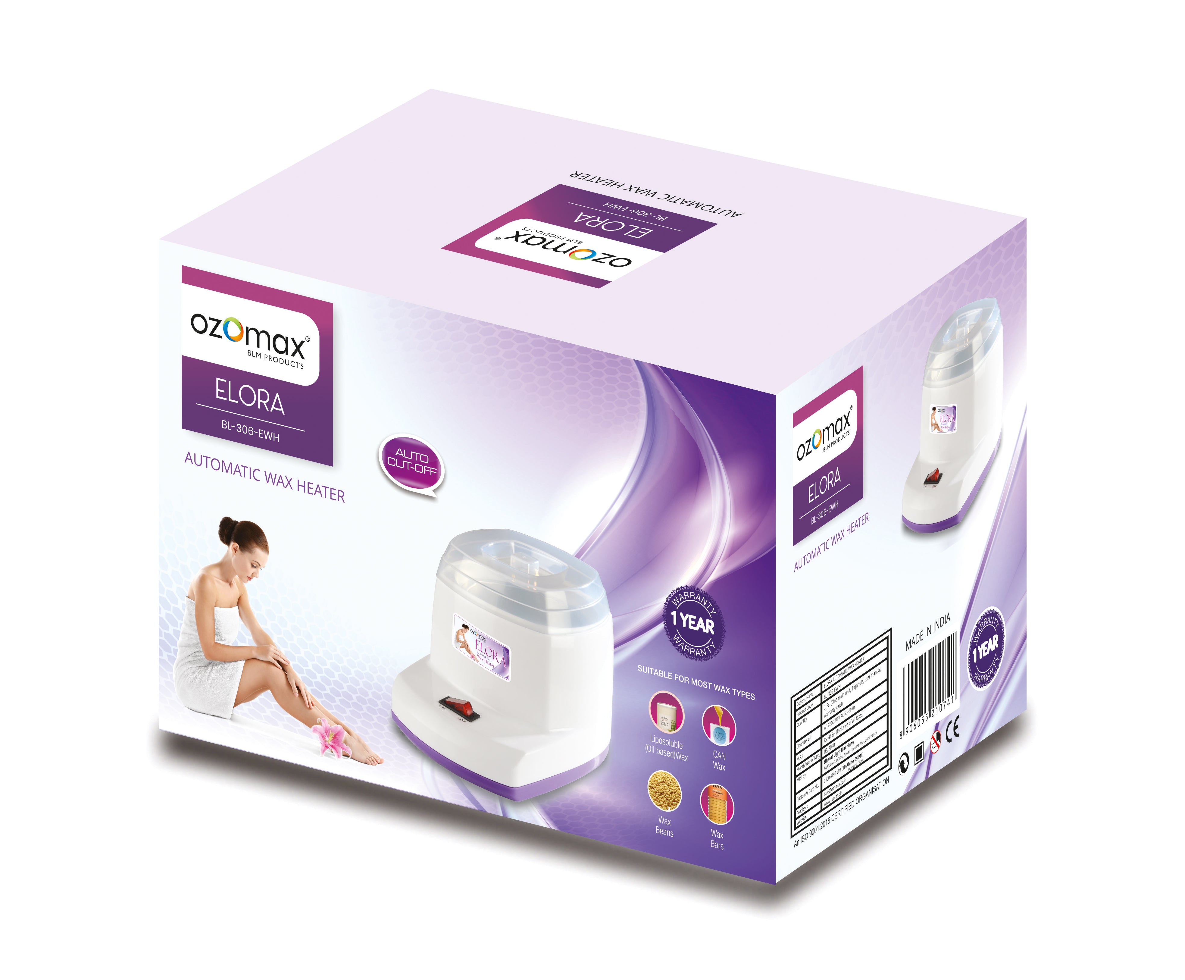 ELORA AUTOMATIC WAX HEATER – Ozomax