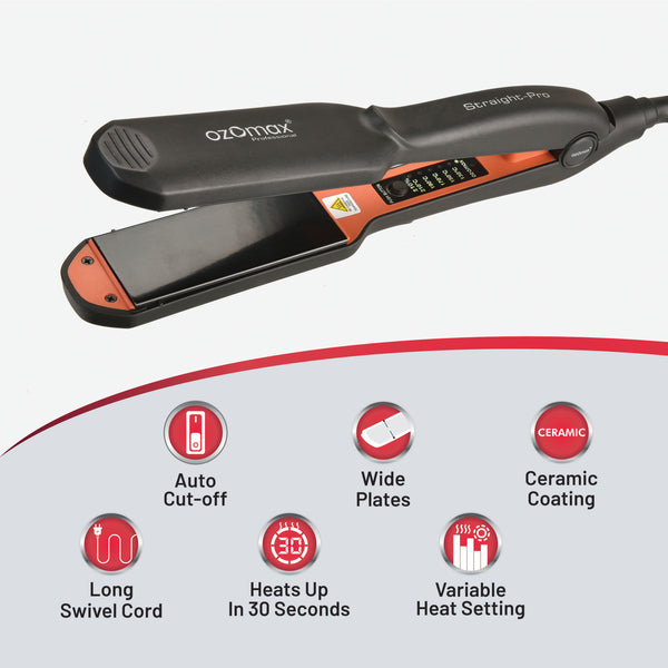 GLARE PLUS HAIR STRAIGHTENER - Ozomax