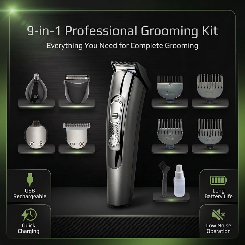 PROFESSIONAL TRIMMER CUM GROOMING SET