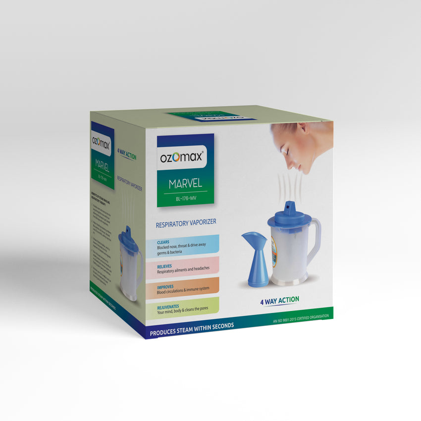 MARVEL RESPIRATORY VAPORIZER <br>With 2 Attachments - Ozomax