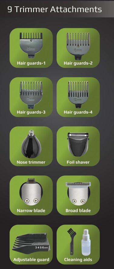 PROFESSIONAL TRIMMER CUM GROOMING SET