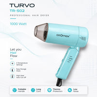 TURVO HAIR DRYER 1000 WATT