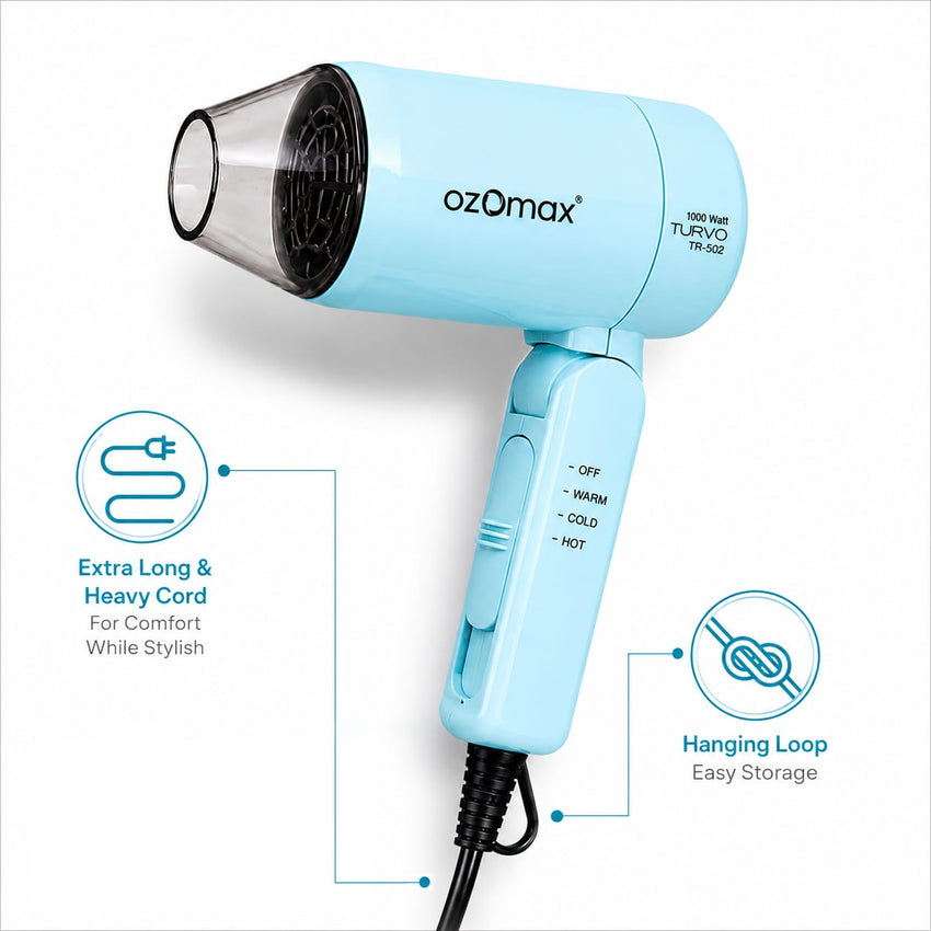 TURVO HAIR DRYER 1000 WATT