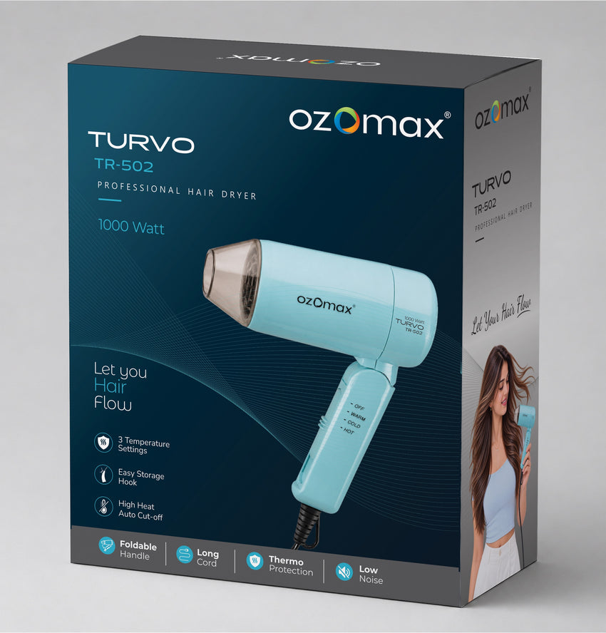 TURVO HAIR DRYER 1000 WATT
